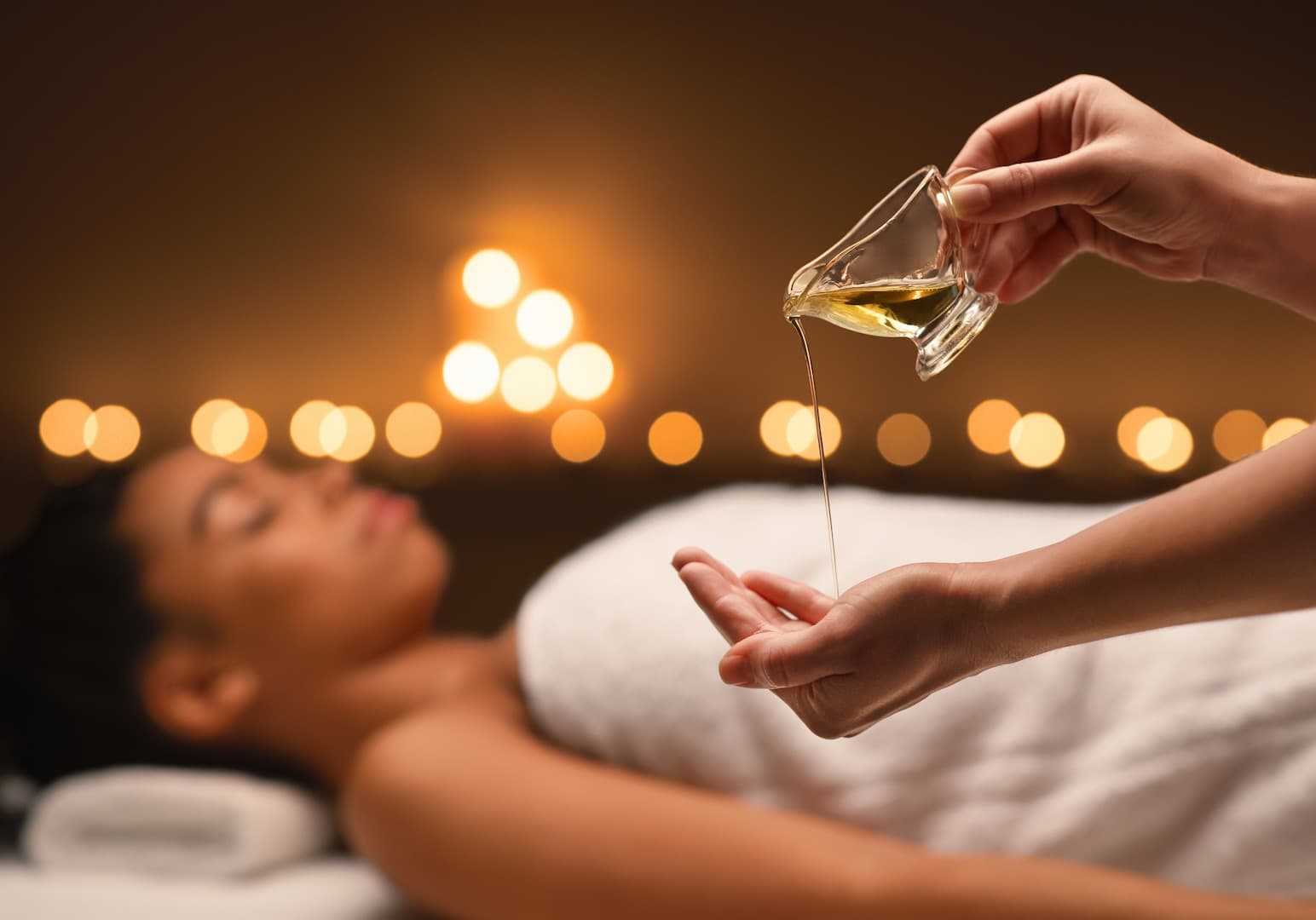 Aroma oil massage (4 hands)